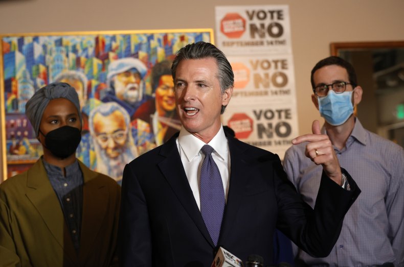 Gavin Newsom recall debate