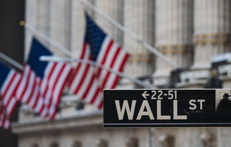 Wall Street Sign in New York City