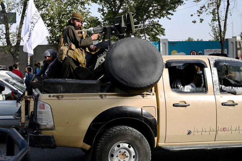 Taliban, fighters, Kabul, Afghanistan