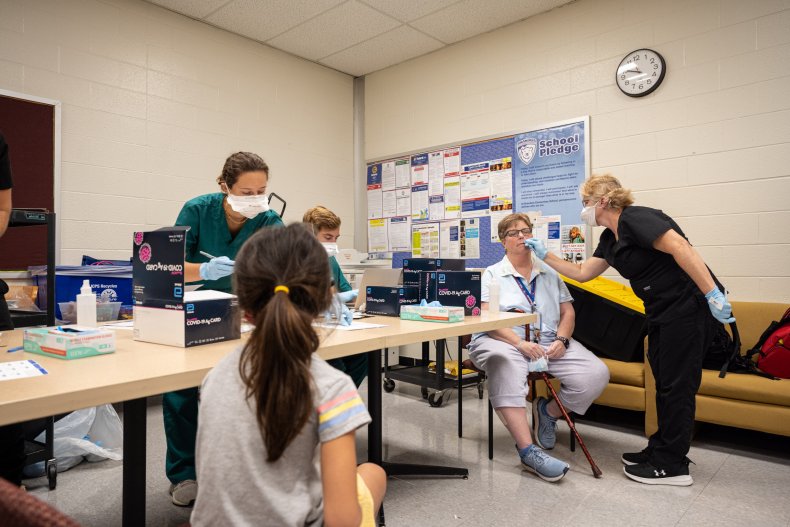 Louisville School COVID Testing