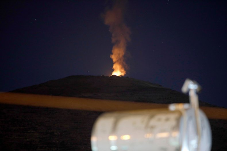 Israel, strike, Syria, Golan, Heights