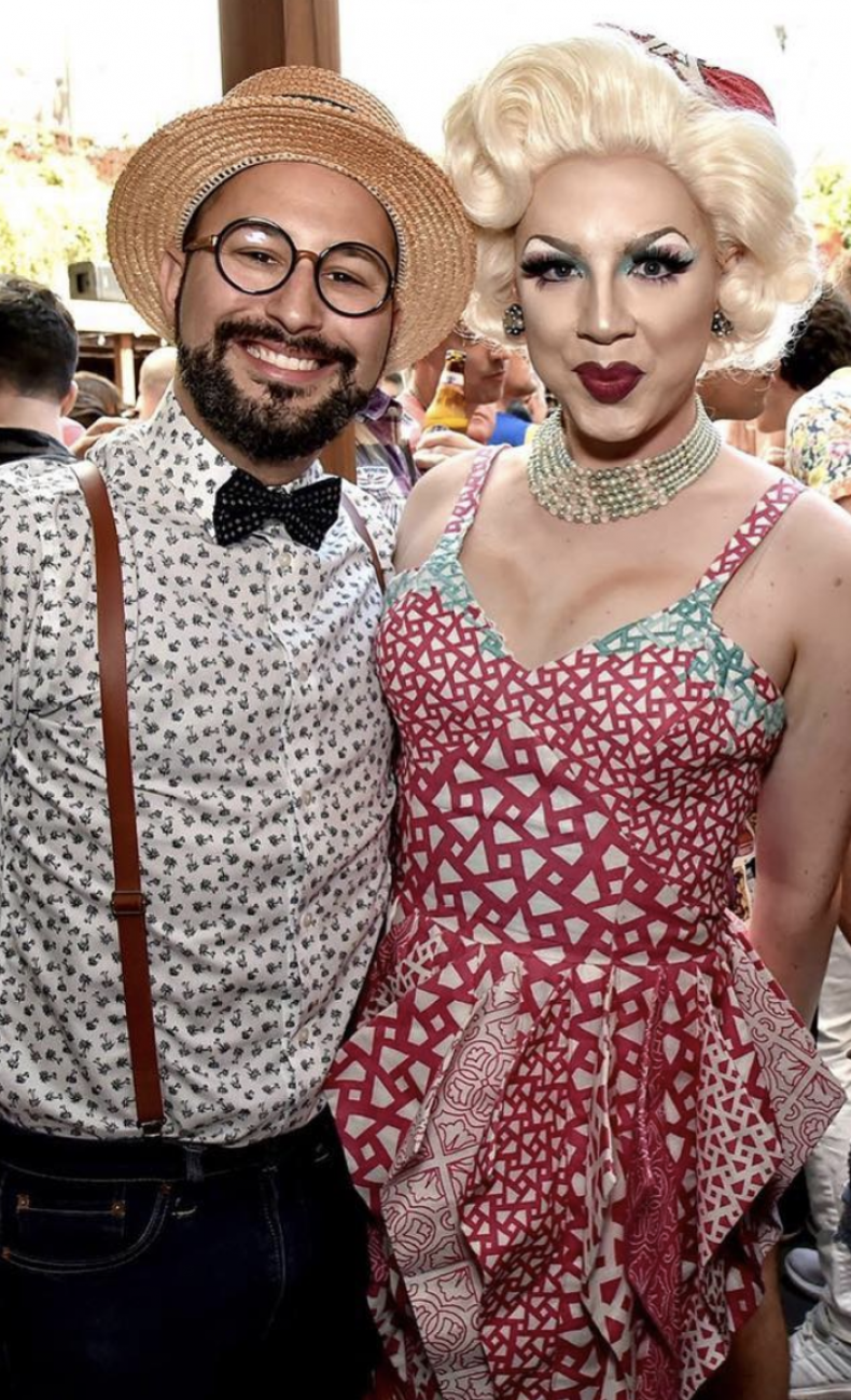 Fran Benjamin is also a drag queen
