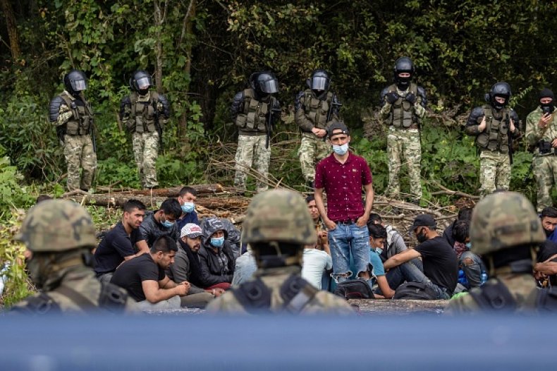 Afghanistan Migrant Poland Belarus Refugee Asylum