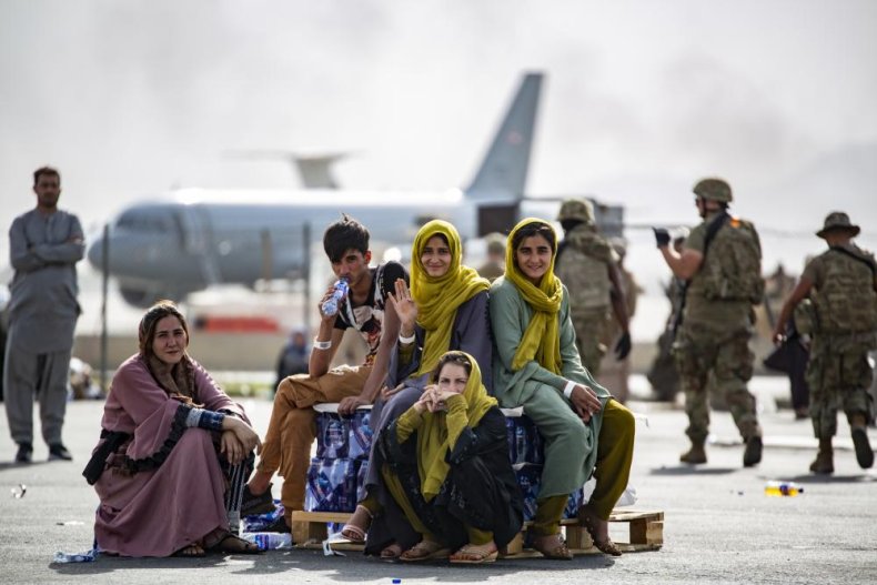 Afghan, evacuation, Hamid, Karzai, airport, Kabul