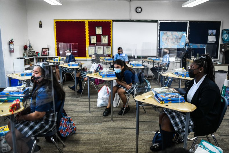 Masks in Florida School