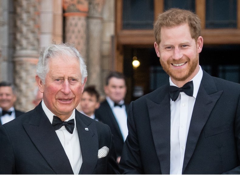 Prince Charles and Prince Harry
