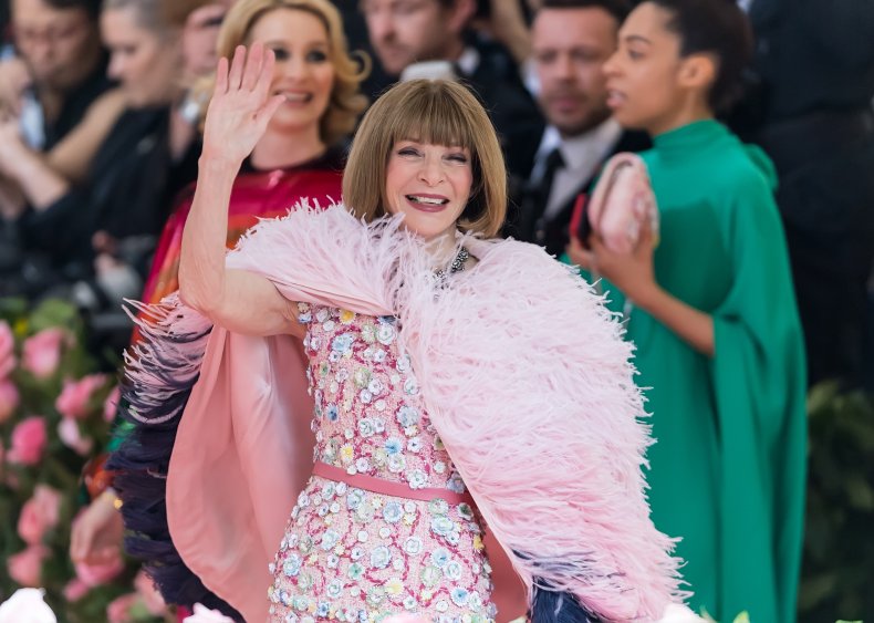 Anna Wintour attends the 2019 Met Gala