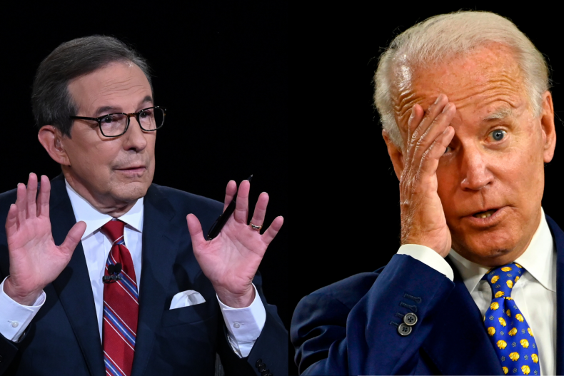 Fox News' Chris Wallace Joe Biden