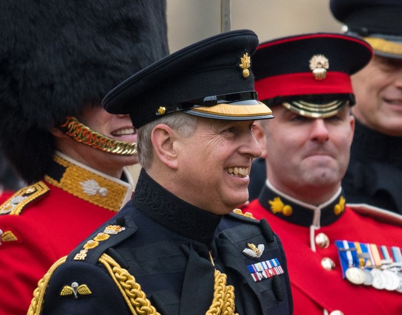 Prince Andrew and the Grenadier Guards