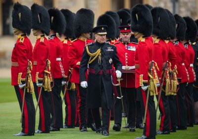 Prince Andrew in Colonel Role Prince Andrew in Colonel Role