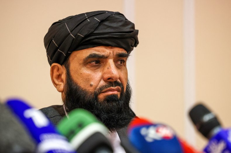 Taliban negotiator Suhail Shaheen.