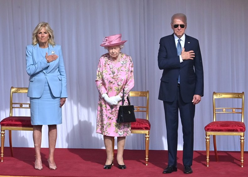 Queen Elizabeth Meets Joe Biden