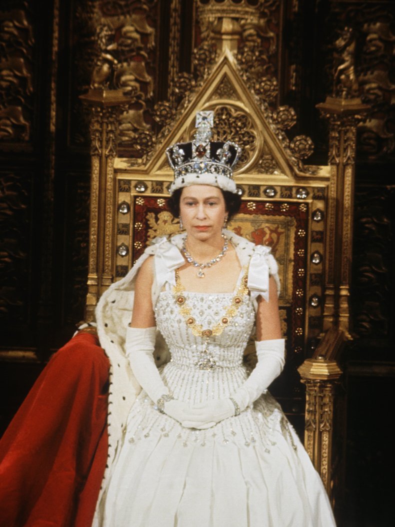 Queen Elizabeth in Her Crown