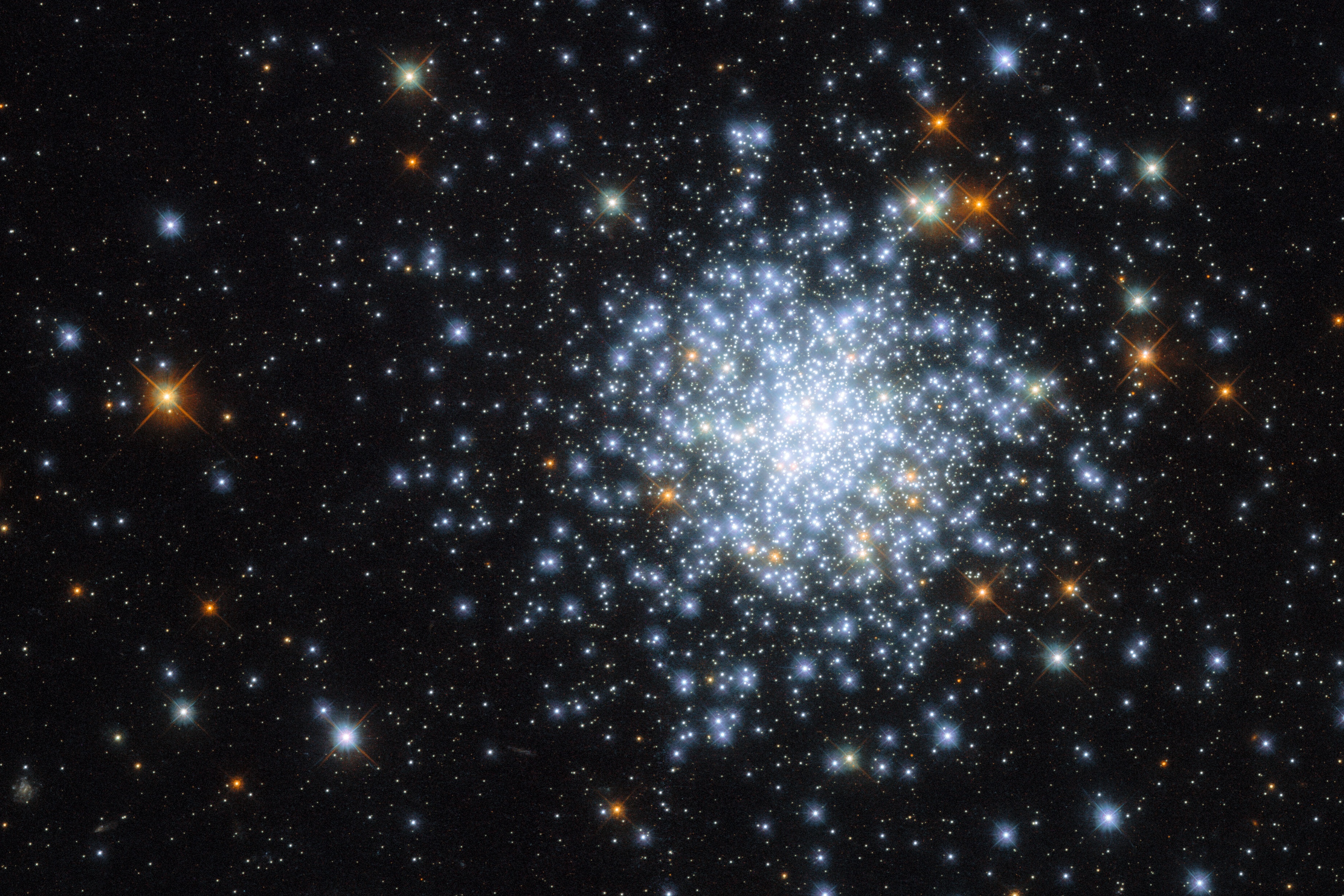 cluster star hubble