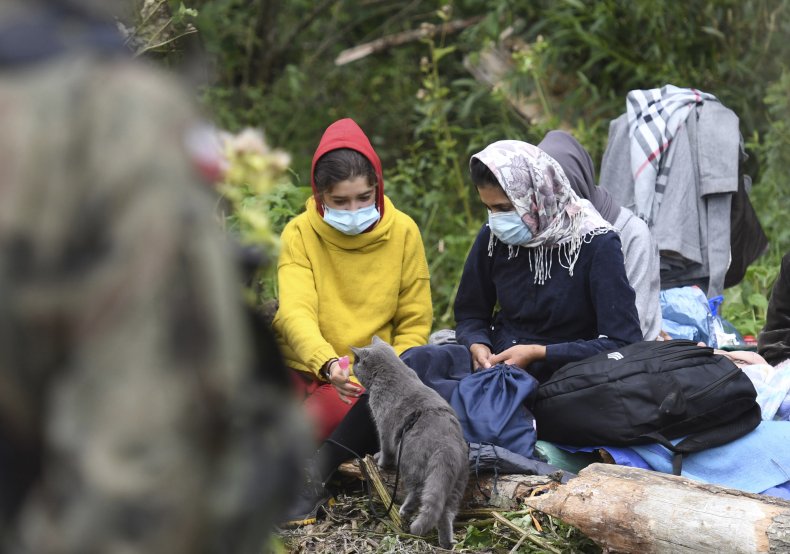 Belarus Border Migrants