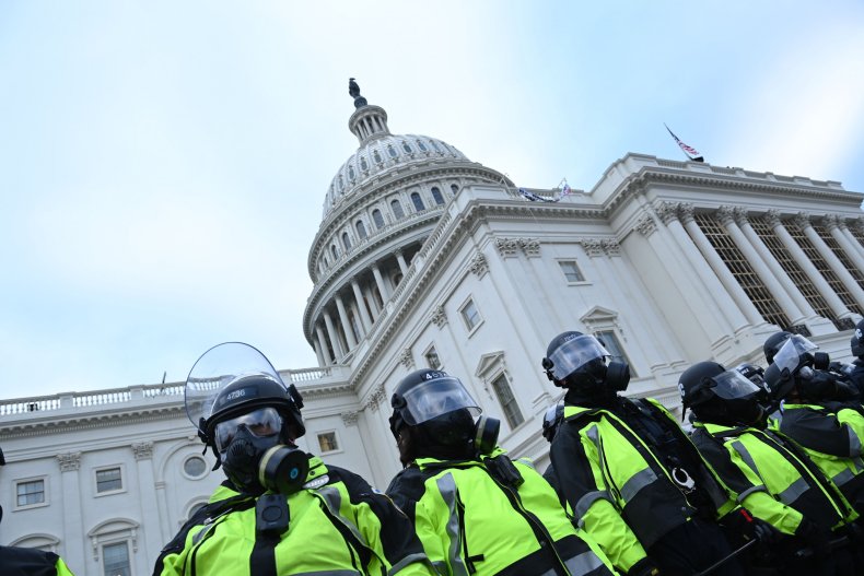 Capitol Police During Riots