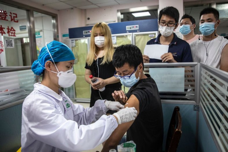 China COVID vaccine, college 