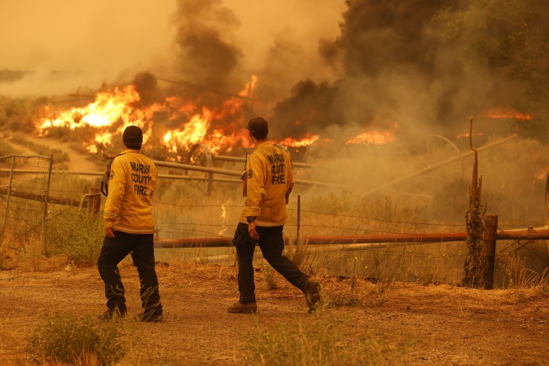 Dixie Fire in California