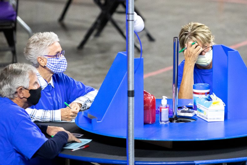 Maricopa Arizona election audit Cyber Ninjas COVID-19