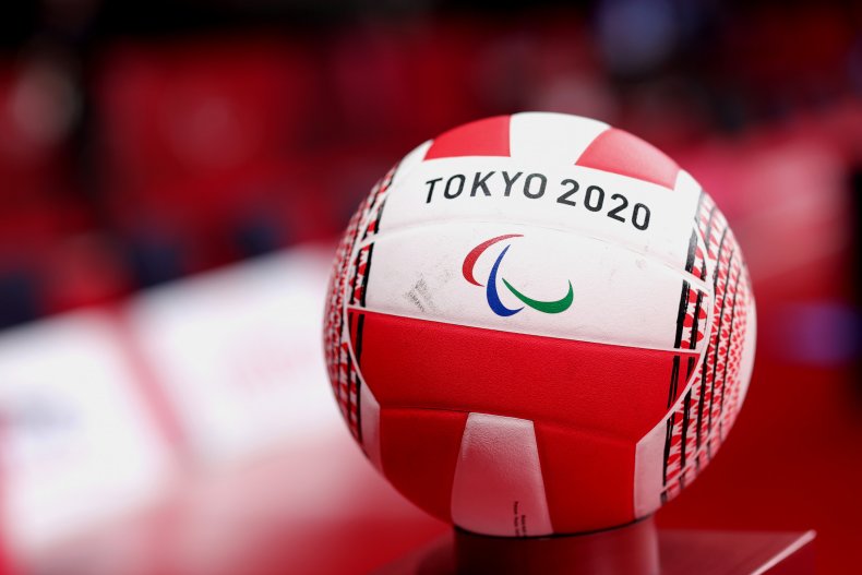 A ball seen at Tokyo 2020 Paralympics.