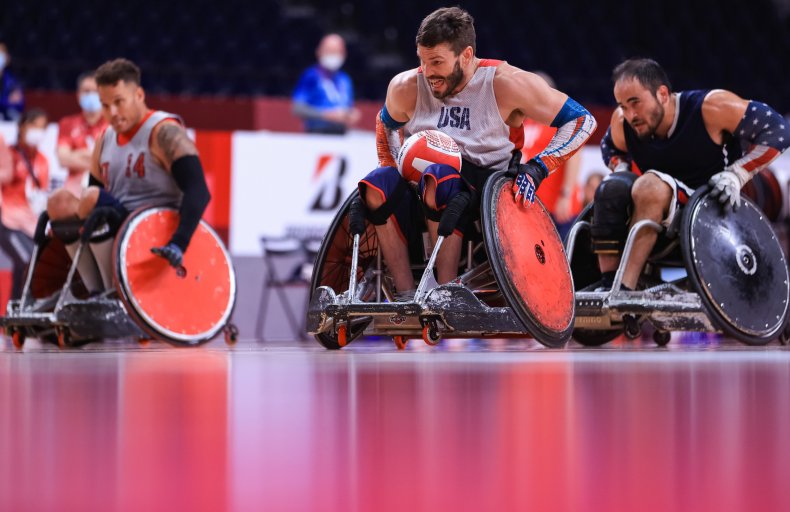 Team USA's Joshua Wheeler at 2020 Paralympics.