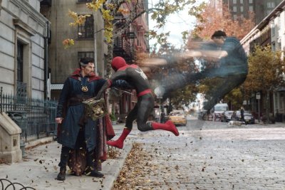 Spider-Man No Way Home production still Spider-Man No Way Home production still