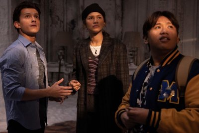 Spider-Man No Way Home production still Spider-Man No Way Home production still