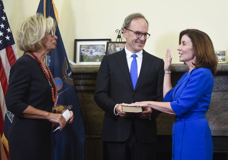 Kathy Hochul Sworn In