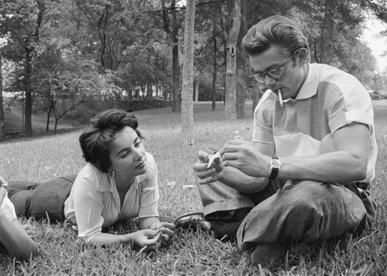 1956: Shooting with Rock Hudson and Elizabeth Taylor