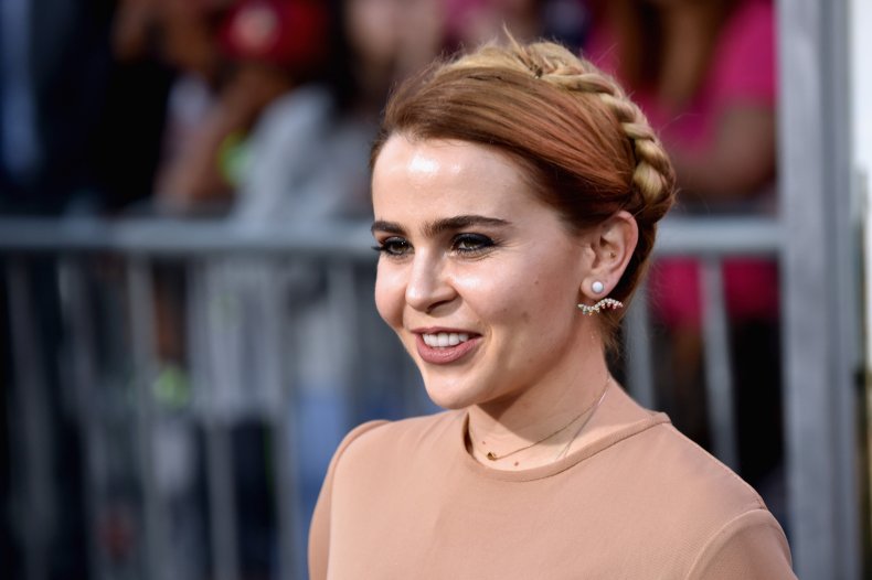Mae Whitman at CHiPs premiere