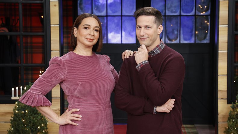 Maya Rudolph and Andy Samberg