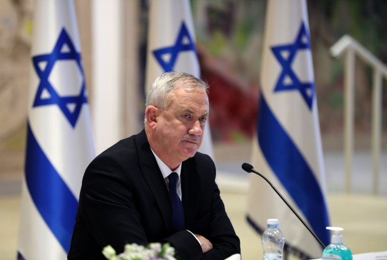 Israeli Defense Minister Benny Gantz