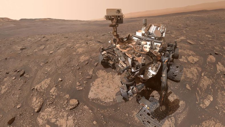 Curiosity Rover on Mars