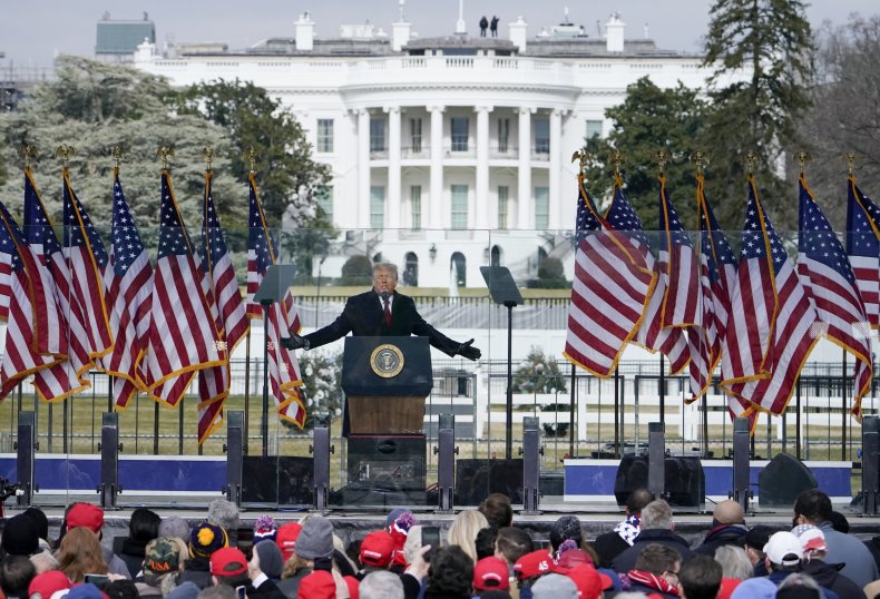 Jan 6. Panel Asks for All White House Documents,
Communications From Day of Capitol Riot 2 Donald Trump speaks at White House