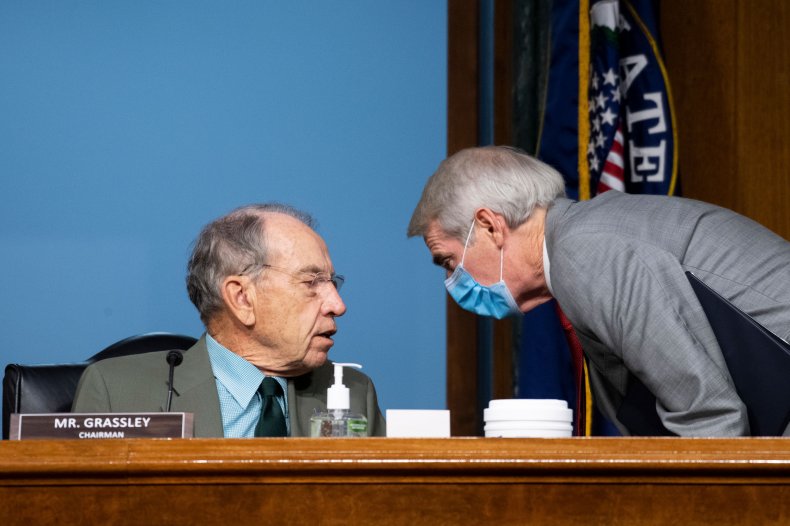 Iowa Sen. Chuck Grassley at Hearing