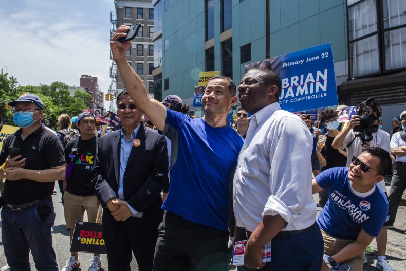 Brian Benjamin and John Liu