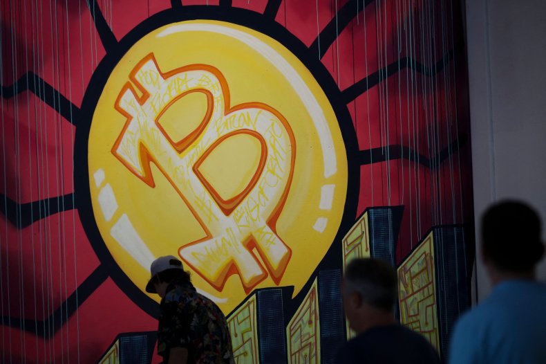 A bitcoin banner