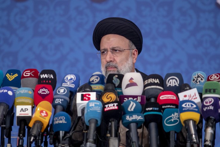 Iran's President-elect Ebrahim Raisi holds press conference
