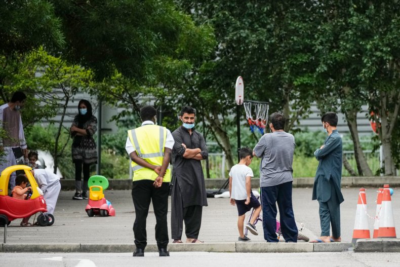 Afghan refugees in Manchester 