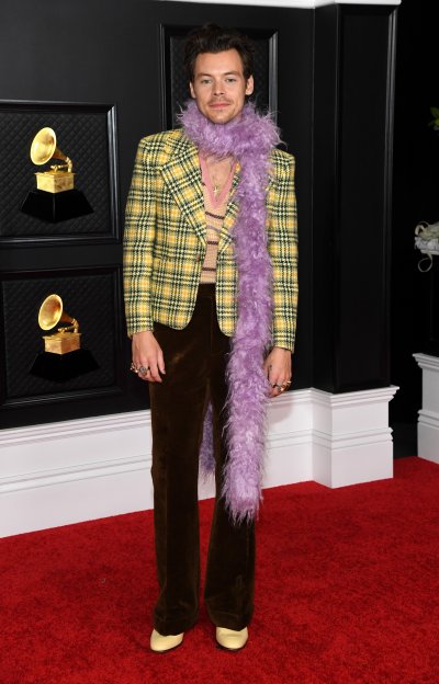 Harry Styles at the 2021 Grammy Awards Harry Styles at the 2021 Grammy Awards