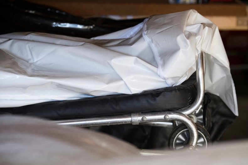 mortuary van theft