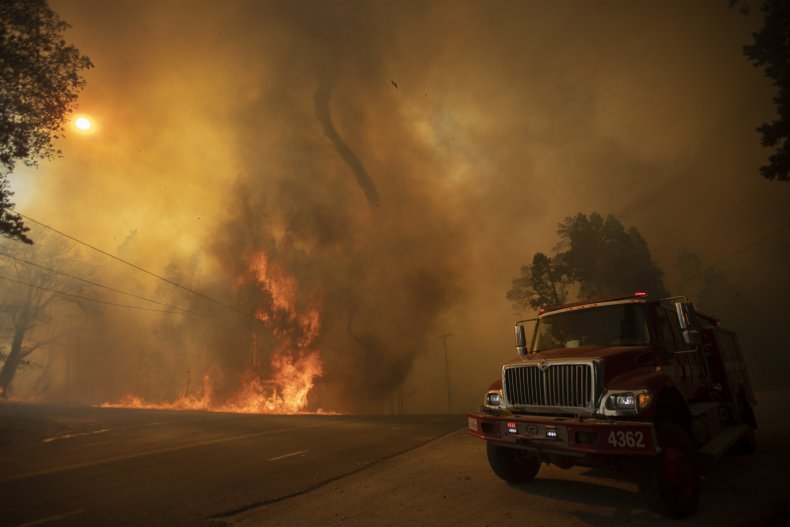 Fire in California