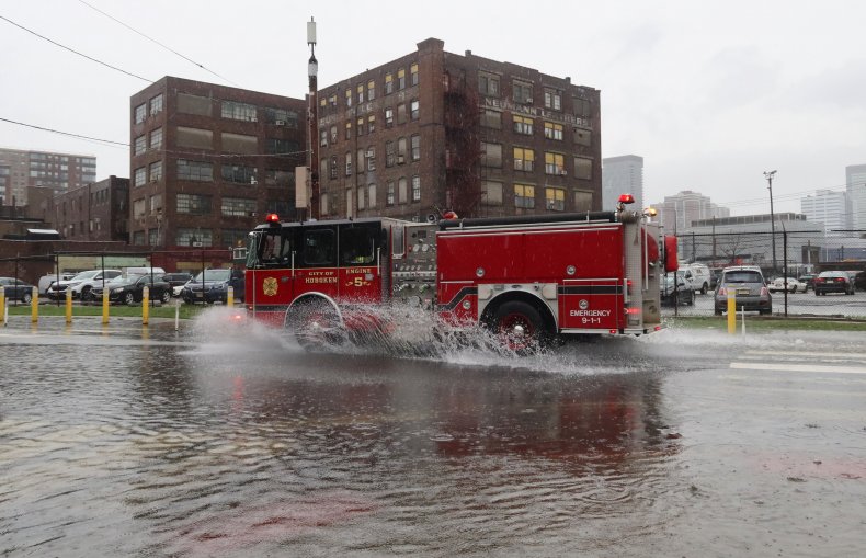 Tropical storm Henri flooding