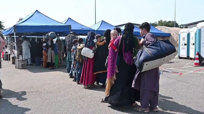 Afghan evacuees, Germany 