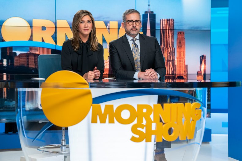 Jennifer Aniston, Steve Carell in Morning Show