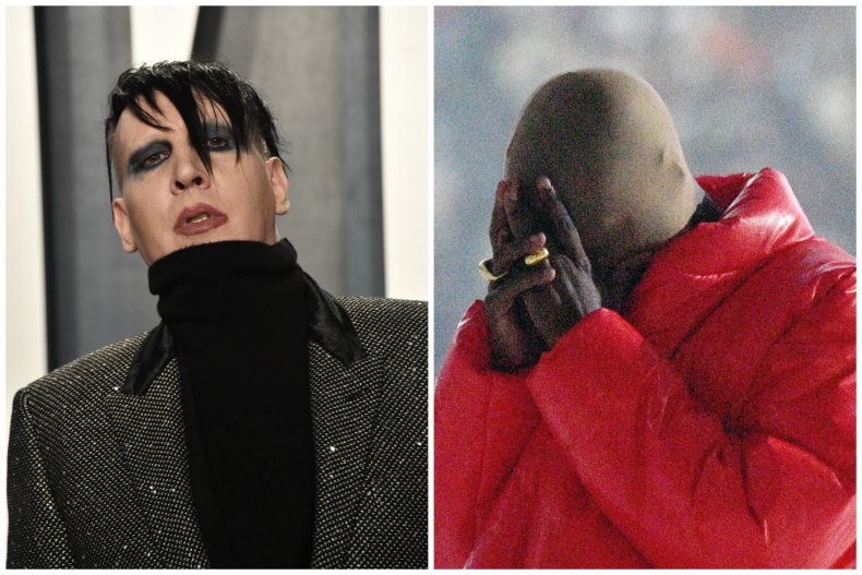 Marilyn Manson and Kanye West