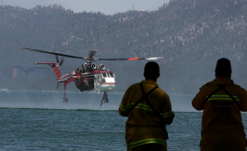 Caldor Fire Lake Tahoe