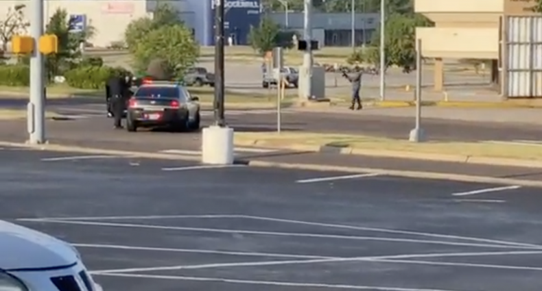 Oklahoma Midwest City Video Man Rifle Police