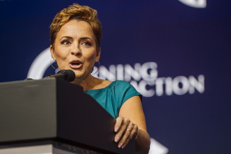 Former Fox News Anchor Kari Lake speaks