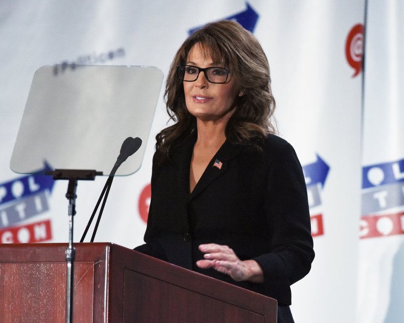 Sarah Palin Calls Biden a "liar"